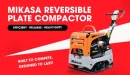 Mikasa reversible plate compactor