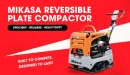 Mikasa reversible plate compactor