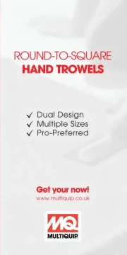 Round-to-Square hand trowels banner