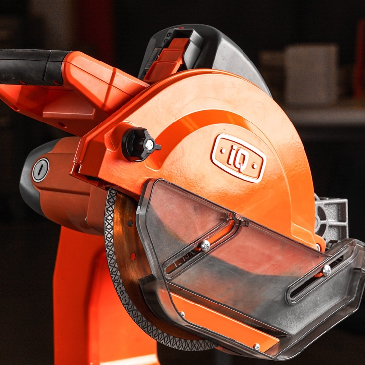 iQTS244 Waterless Tile Saw 24" Rip x 18" Diagonal Cut 240/110V