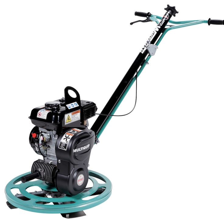 Whiteman CA4HC 4-blade, 24", Honda GX160, 4.8 HP, Min 70-130 Max RPM blade speed, centrifugal clutch