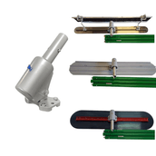 Knuckle head Gear Box Tilt Action For use with Snap Handles and Flat work Tools Big Blue/Fresno/Mag