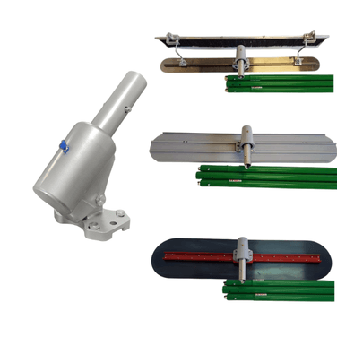Knuckle head Gear Box Tilt Action For use with Snap Handles and Flat work Tools Big Blue/Fresno/Mag