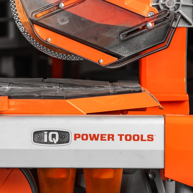 iQTS244 Waterless Tile Saw 24" Rip x 18" Diagonal Cut 240/110V