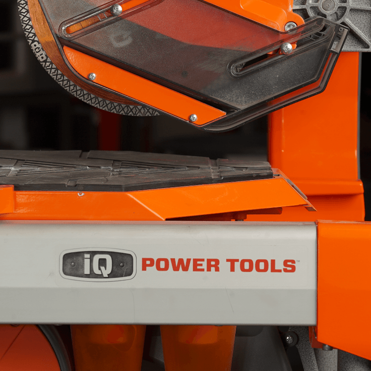 iQTS244 Waterless Tile Saw 24" Rip x 18" Diagonal Cut 240/110V