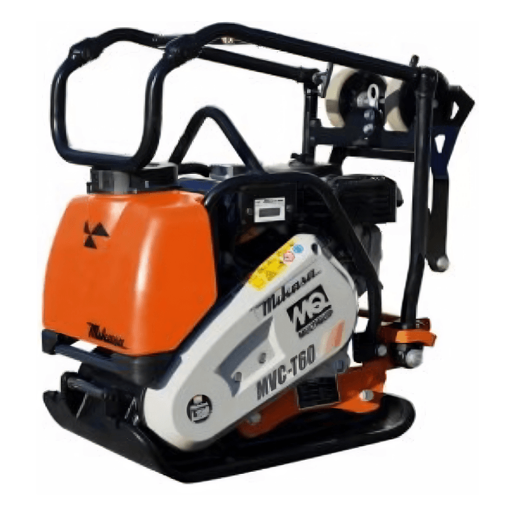Mikasa MVC60V Plate Compactor Complete with Wheels and Tacho,13.8" Wide GX120 Honda